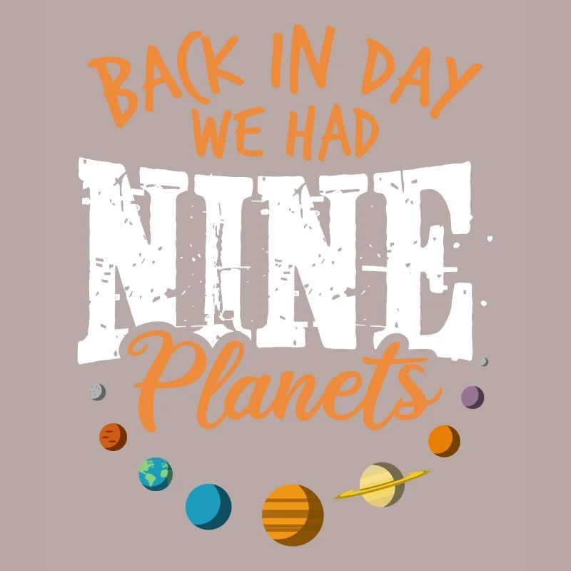 9 planets - Pluto solar system dwarf planet saying