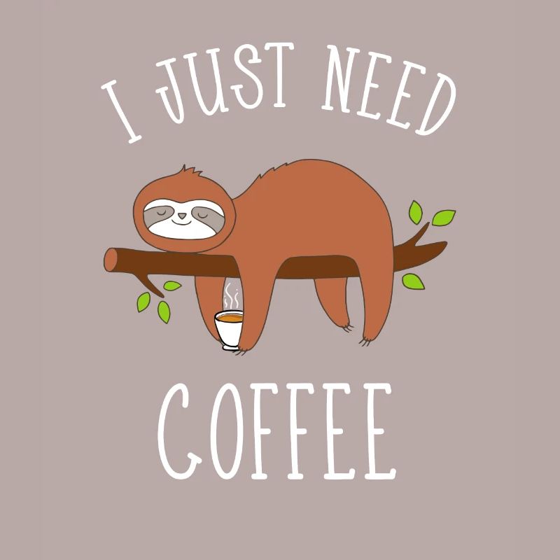 Sloth coffee caffeine
