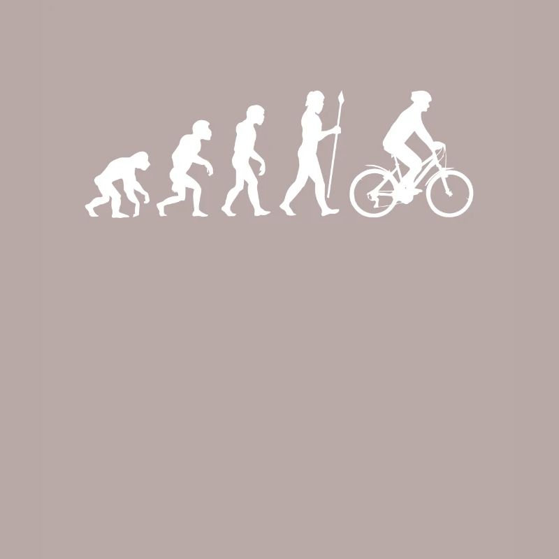 Cycling Evolution Road Cyclist Bicycle