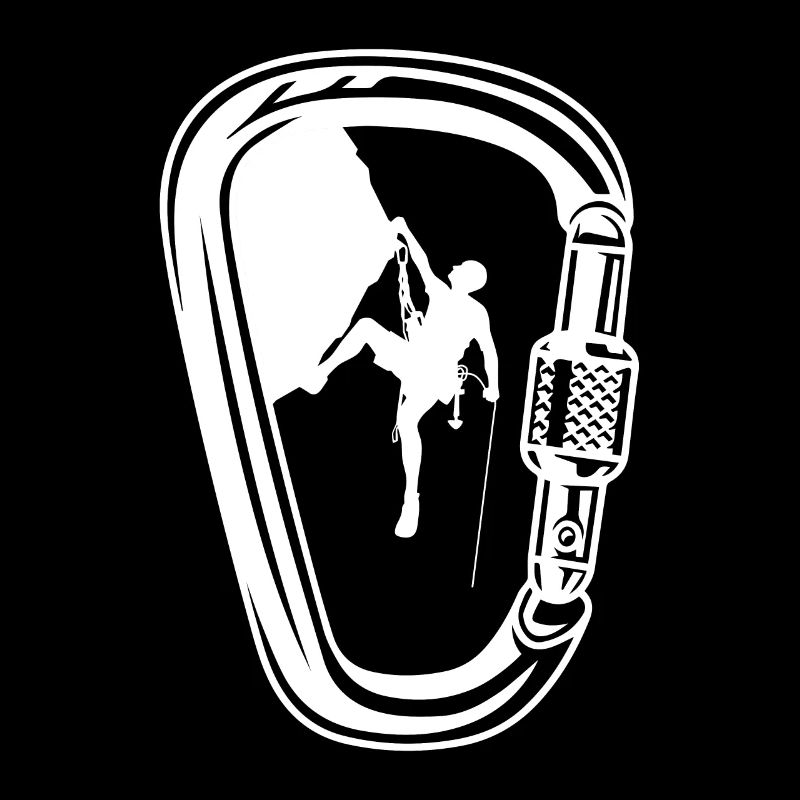 Bergsteigen Klettern Karabiner