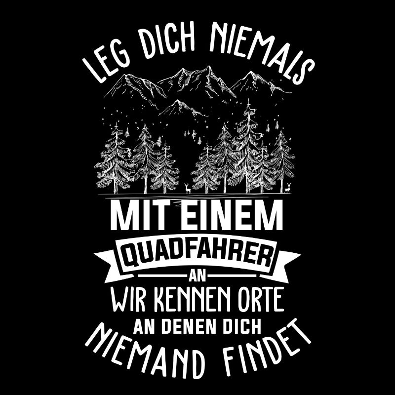 ATV Quad lustige Sprüche Geschenk