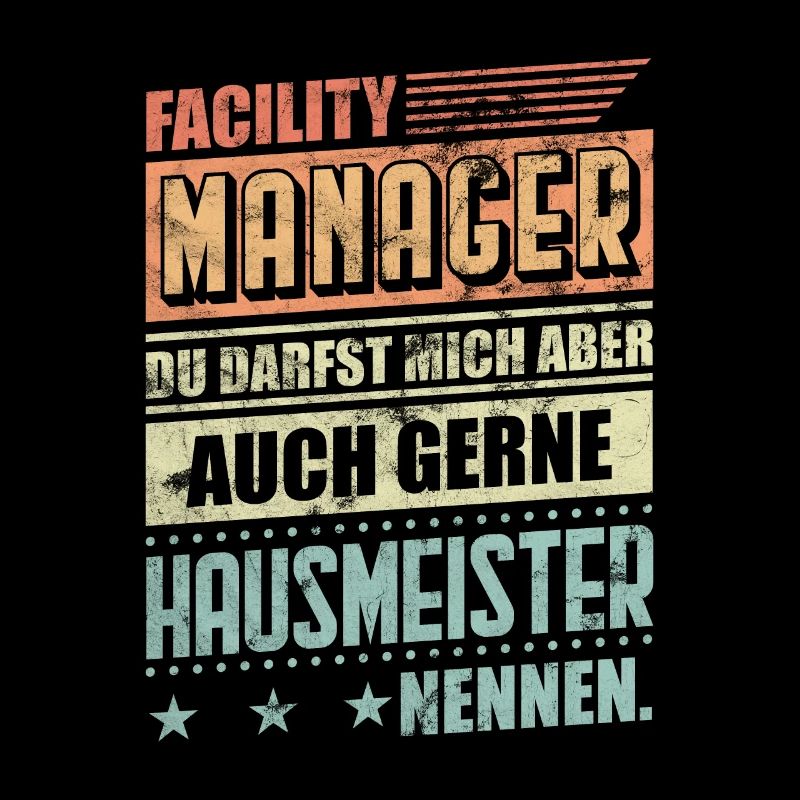 Hausmeister Facility Manager Geschenkidee