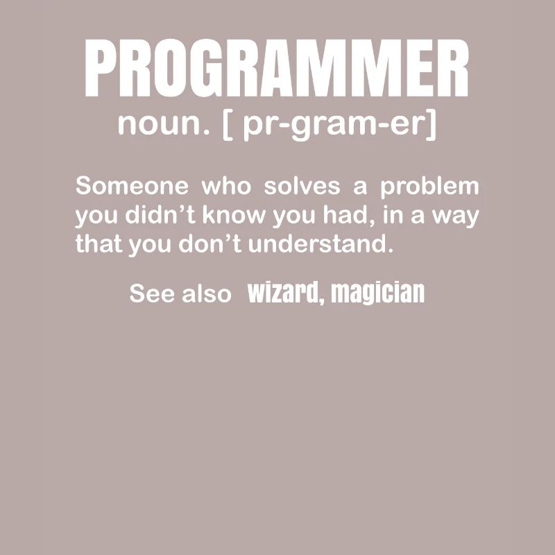 Programmierer Definition