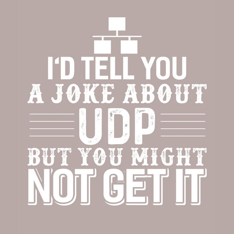 Informatique UDP blague programmeur d’ordinateur