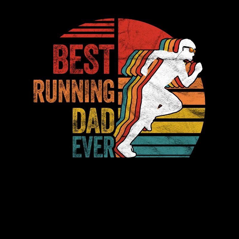 Best running Dad ever Vater Papa Geschenk