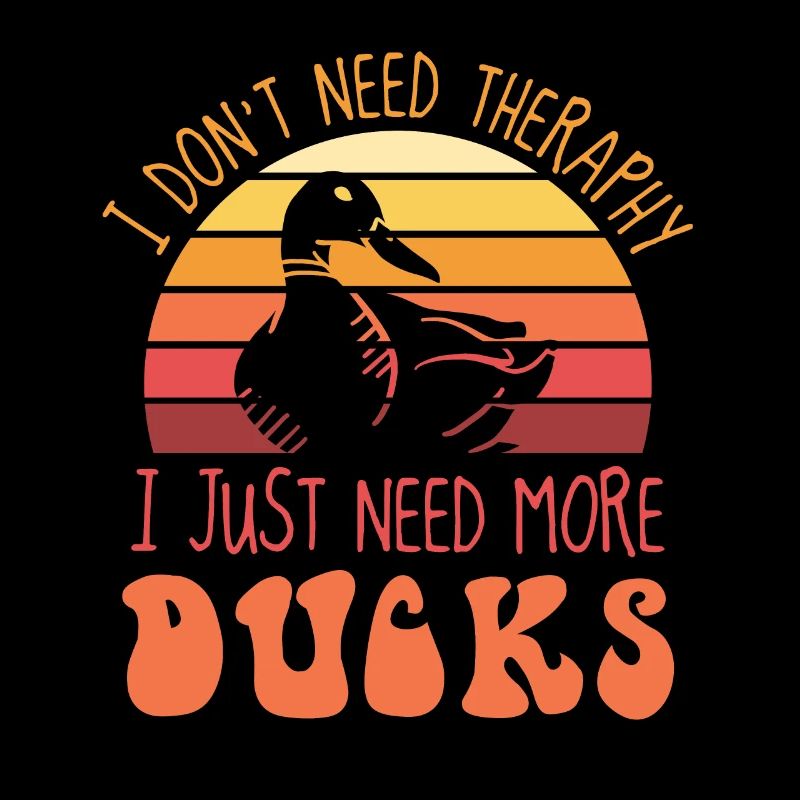 Ducks therapy vintage