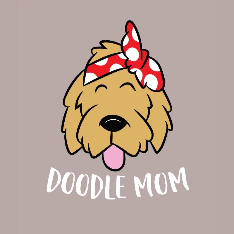 Doodle Mom Goldendoodle Mutter Doodle Mama