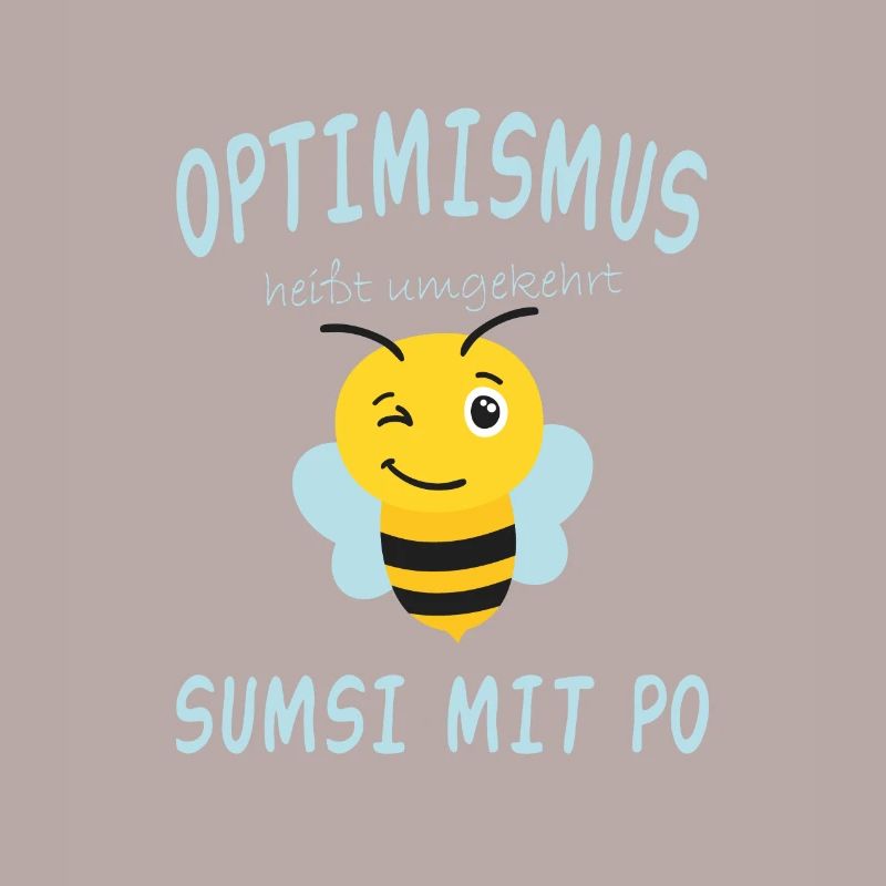 Sumsimitpo oder Sumsi mit Po Optimismus Geschenk
