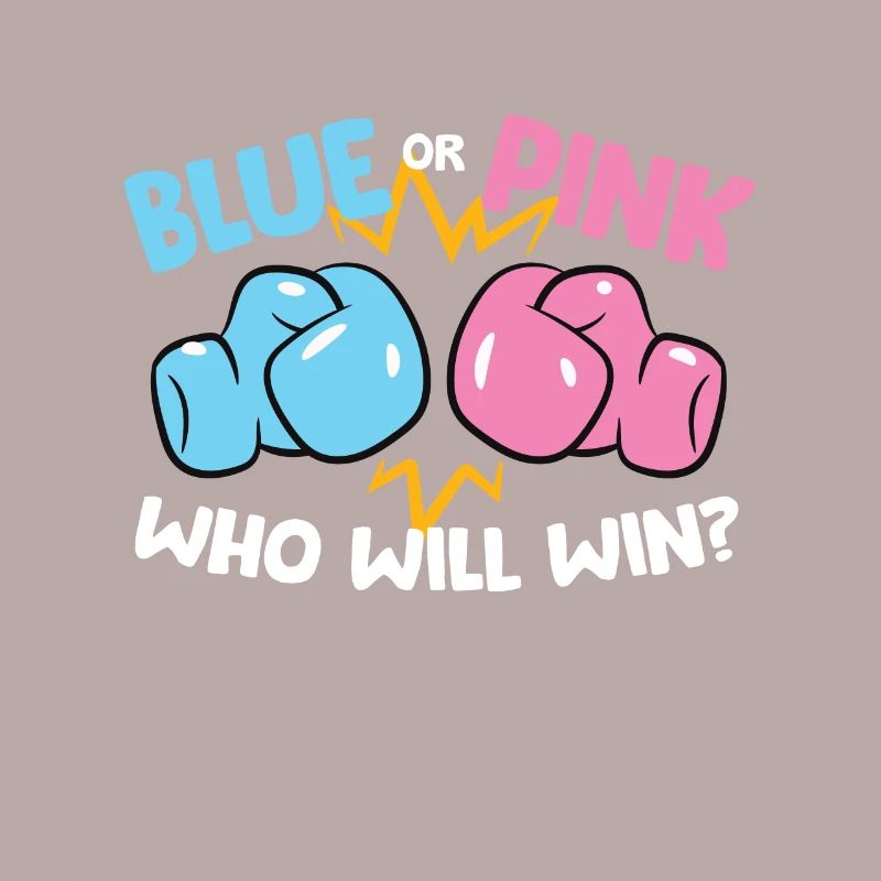 Blau oder Rosa Wer wird gewinnen Lustige