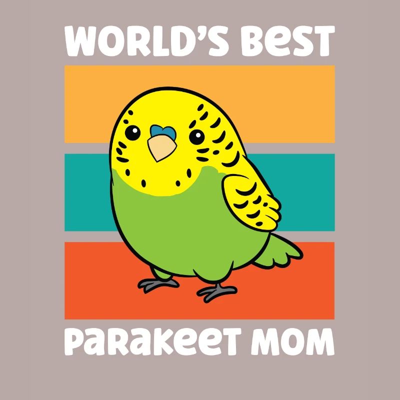 Parakeet Budgerigar Bird Mama Worlds Best