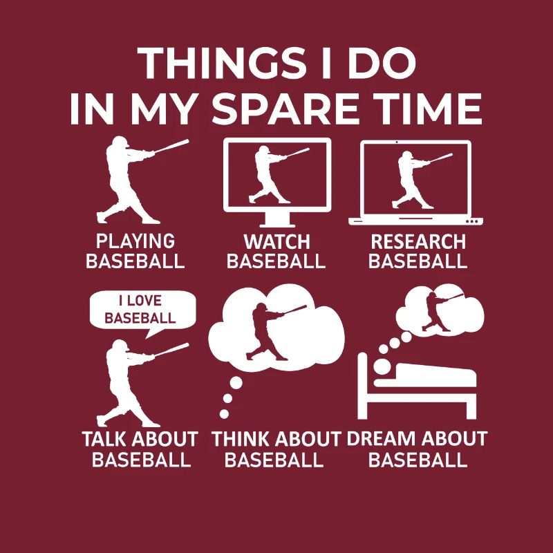 Ce que je fais pendant mon temps libre - Baseball