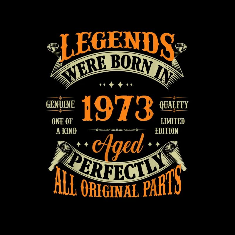 70s legend in retro style