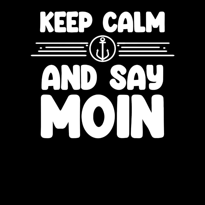 Anker Nordsee Plattdeutsch Spruch Moin