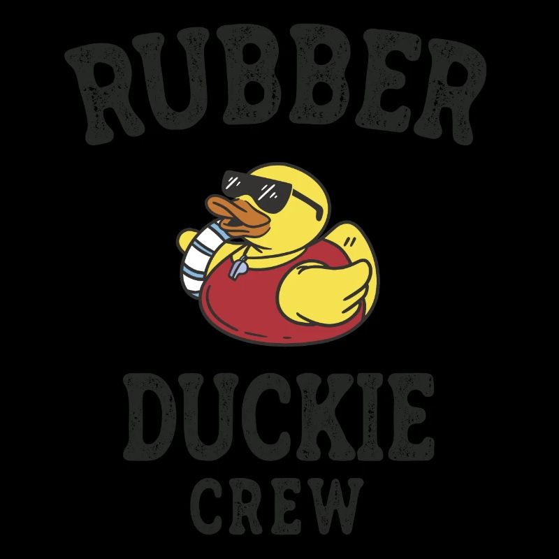 Gummiente Yellow Duckie Crew Bath Ducks Duckling