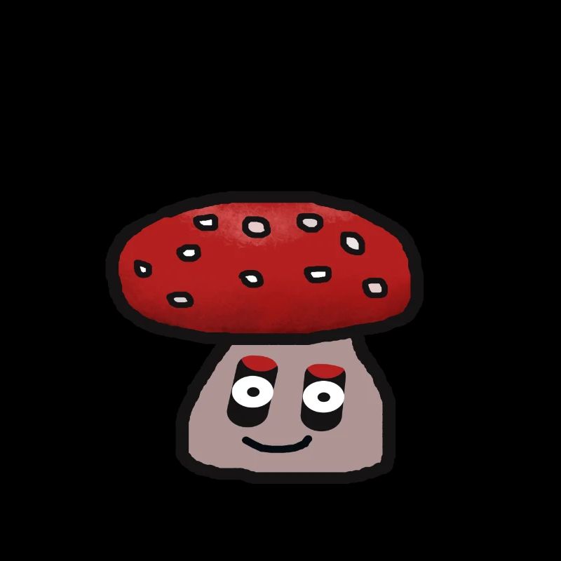 mushroom, toadstool, forest dweller, poisonous, friendly