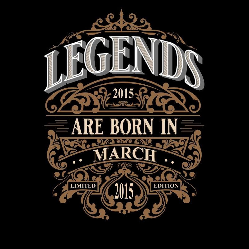 2015 Mars Naissance Anniversaire Année de naissance