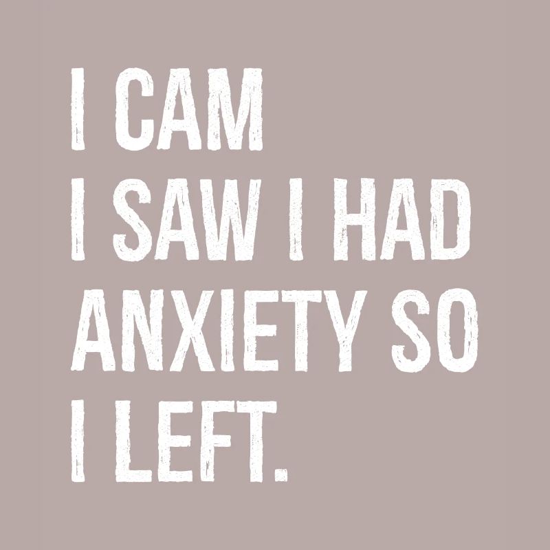 J’ai vu que j’avais de l’anxiété alors je suis parti