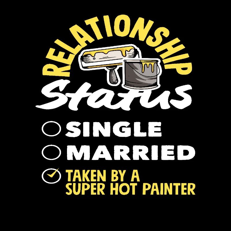 Relationship Status Assigned To Hot Painter