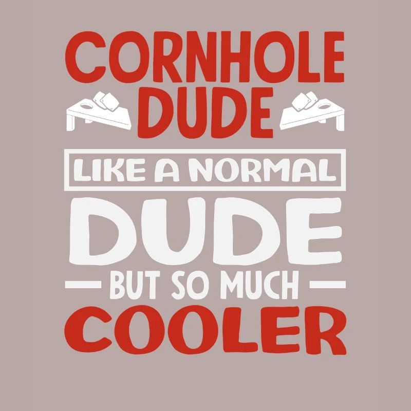 Cornhole Dude Cooler Cornhole Lover