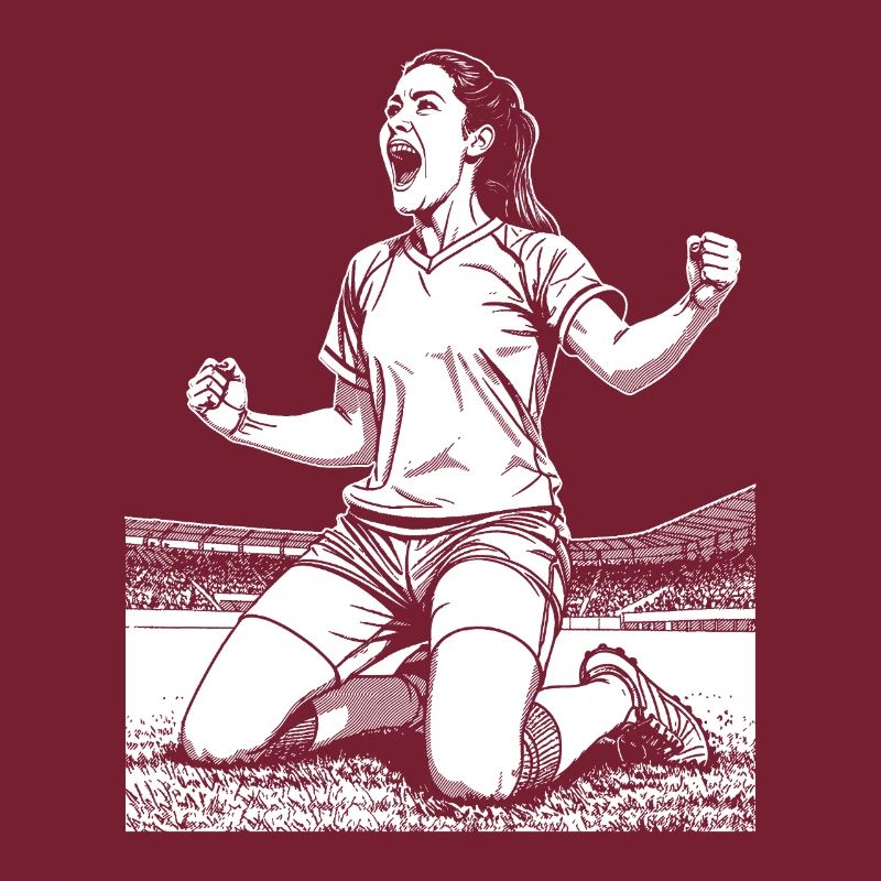 Maillot de footballeur : milieu de terrain avec vue