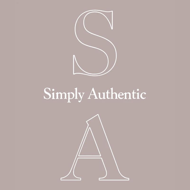 Simply Authentic Statement Saying