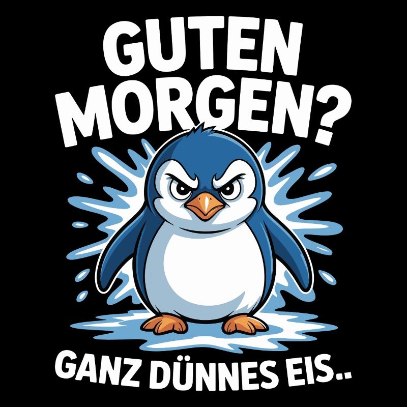 Good morning? Very thin ! Funny Penguin