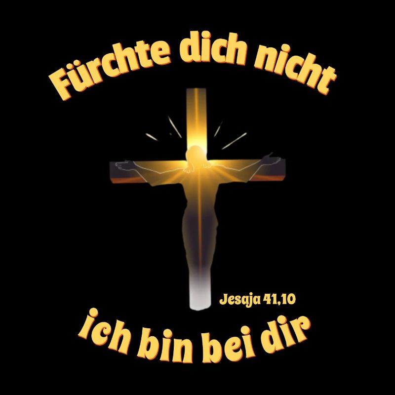 Shining Cross Message Jesus Saying Isaiah