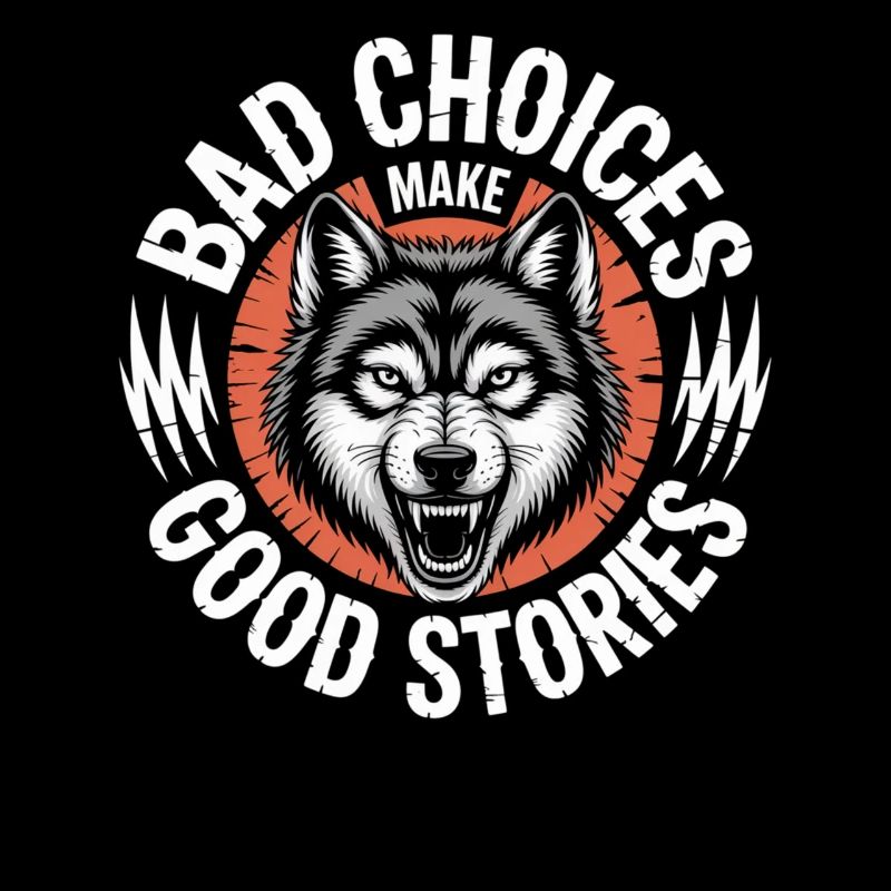 Bad Choices Make Good Stories Wolf