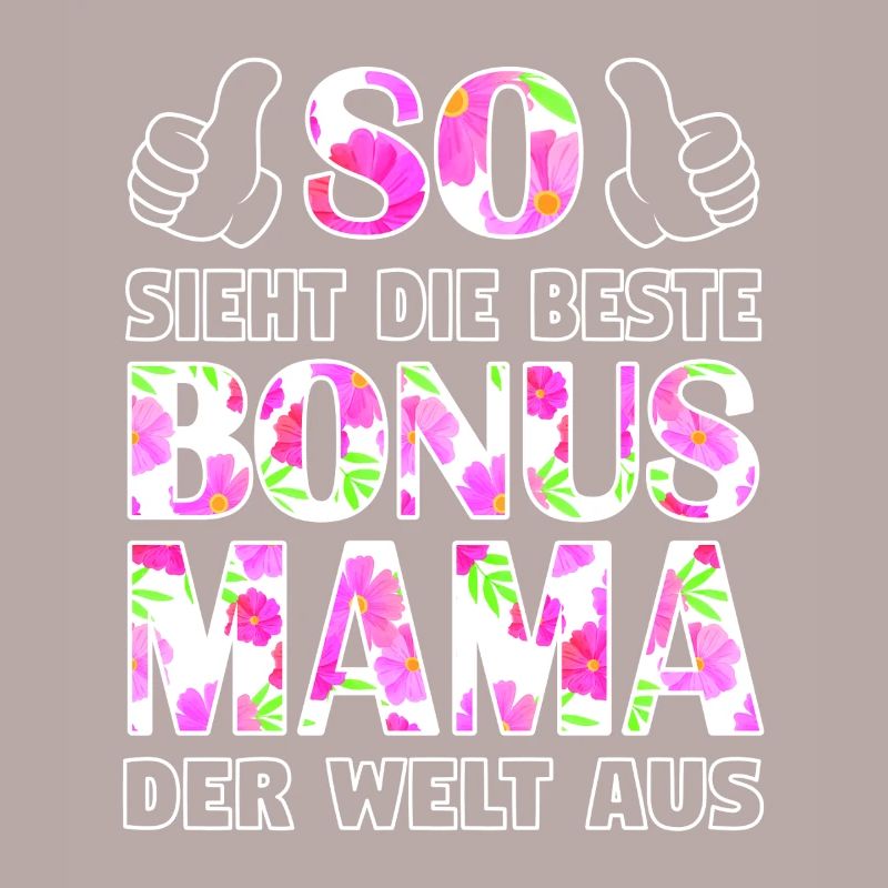 Bonus Mama Mutter Stiefmutter Muttertag Geschenk