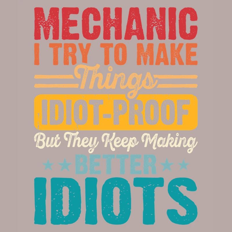 Mechanic Mechatronics Technician Handyman Gift
