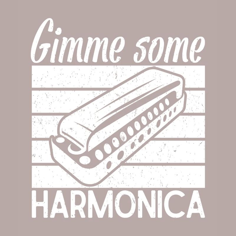 Musicien d’harmonica Donne-moi un peu d’harmonica