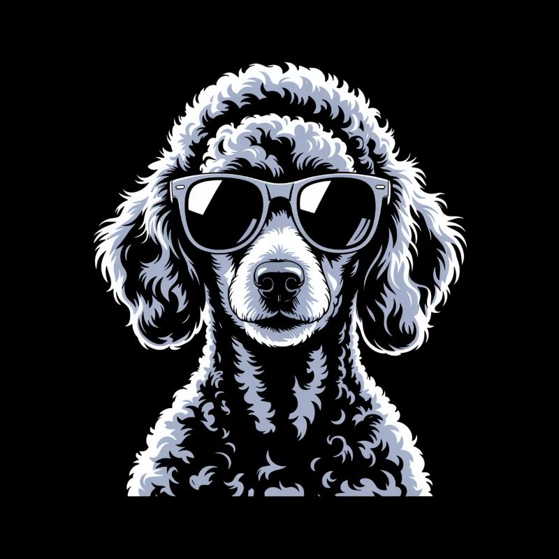 Caniche blanc