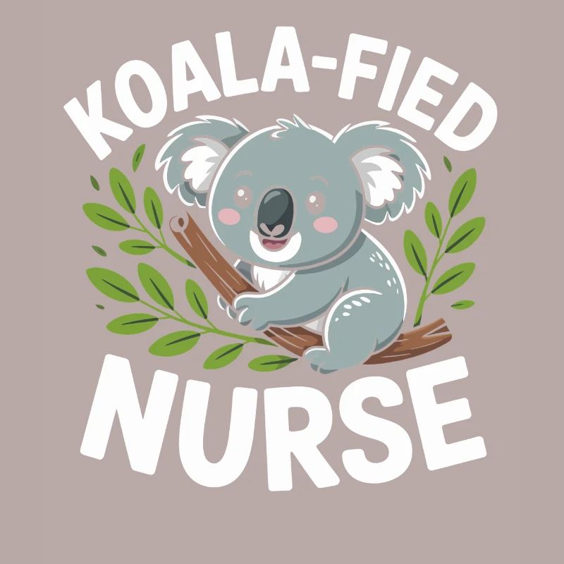 Koala-Krankenschwester im Baum