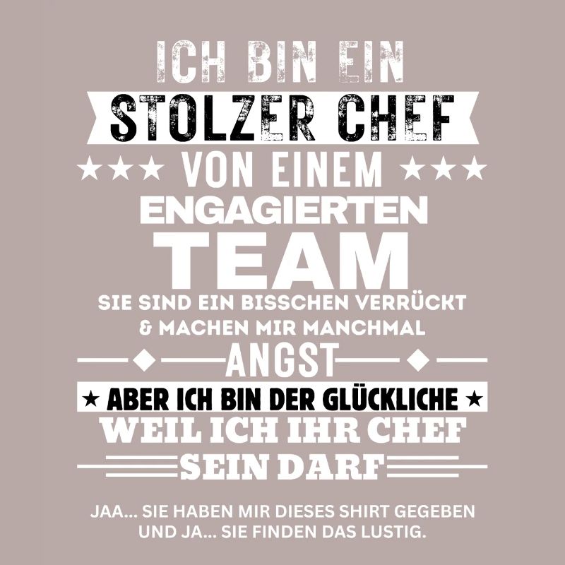 Fier patron d’une équipe dévouée