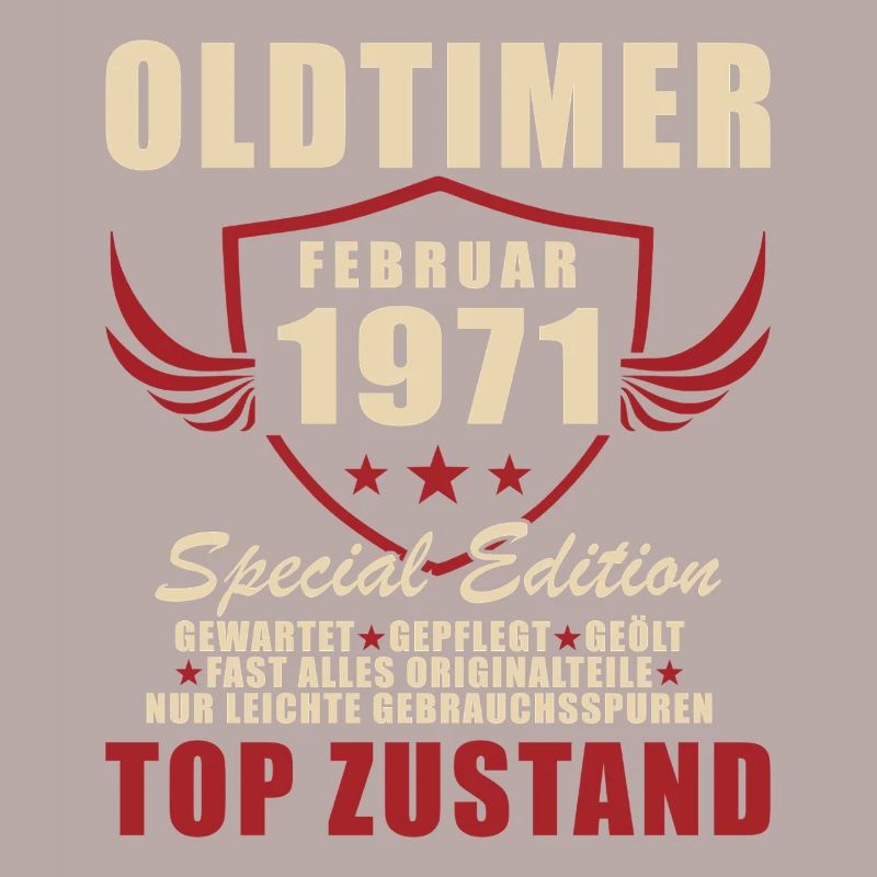 Februar 1971 Geburtstag Oldtimer 1971