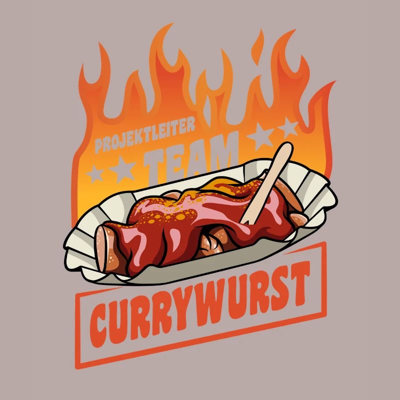 Chef de projet Équipe Currywurst | Flammes de la restauration rapide
