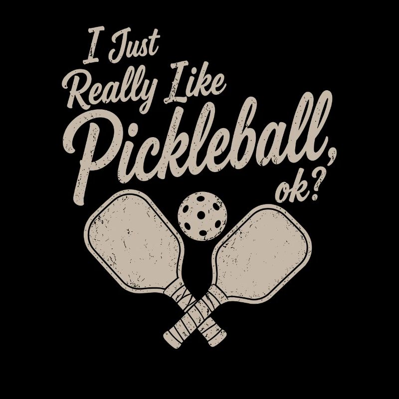 Ich liebe Pickleball Spruch
