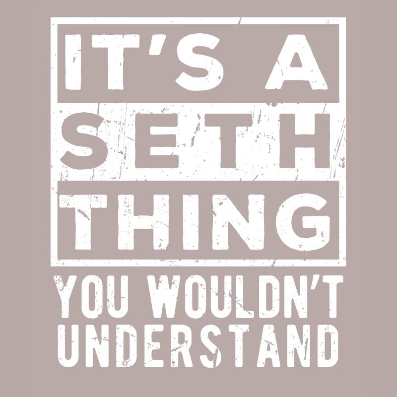 C’est une chose de Seth que tu ne comprendrais pas