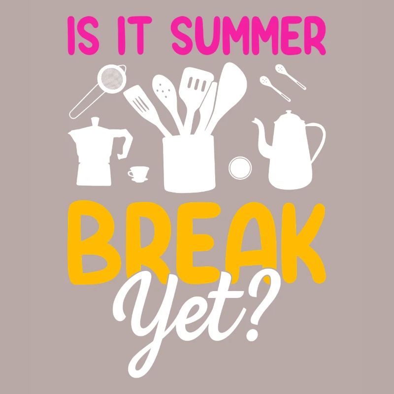 Summer break already? Kitchen motif