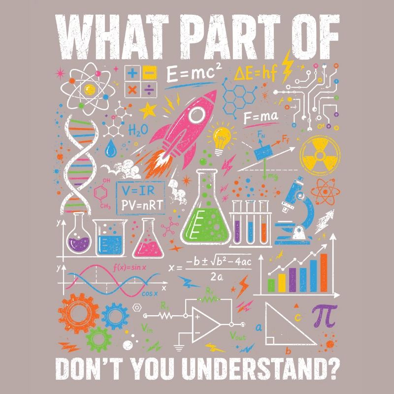 Physics Math Science Saying Shirt