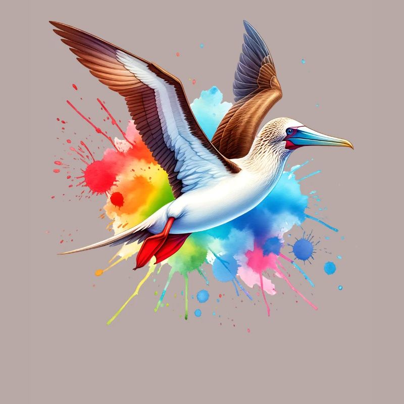 Red-footed booby gift