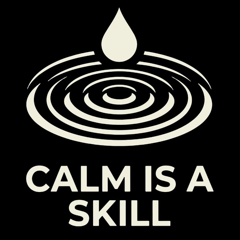 Calm Is A Skill