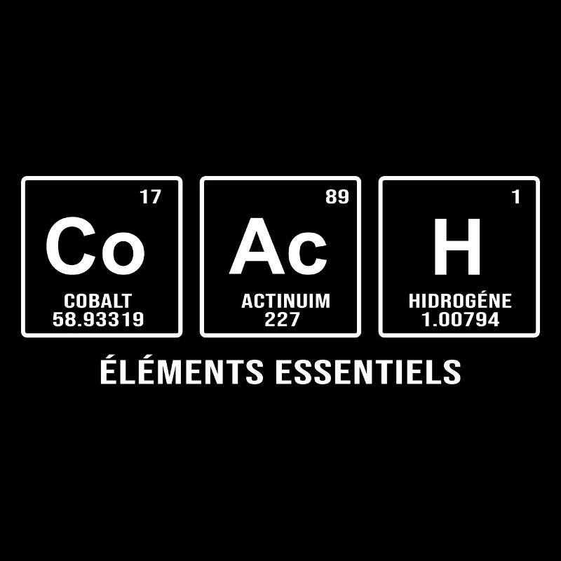 coach essential elements funny gift sports coach