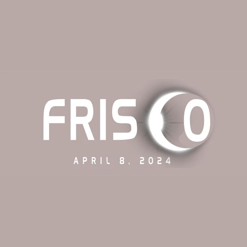 Frisco Texas Eclipse Souvenir 8 avril 2024