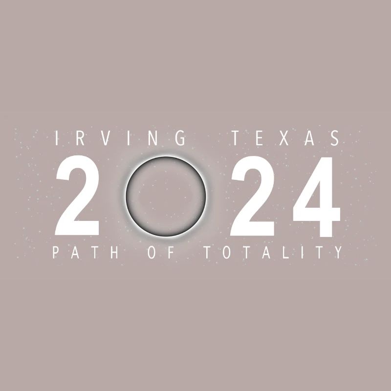 Eclipse de Soleil Irving Texas 8 avril 2024