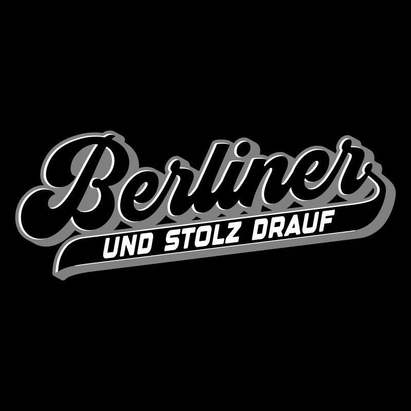 Berliner und Stolz drauf | Farben änderbar