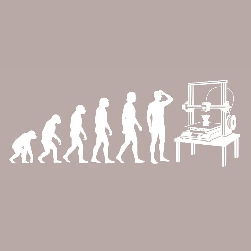 Évolution de l’impression 3D – Du singe au créateur