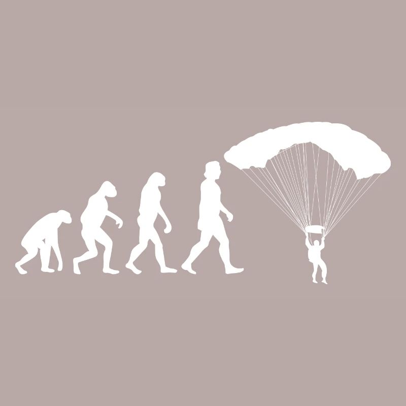 Human Evolution Parachuting Skydiving