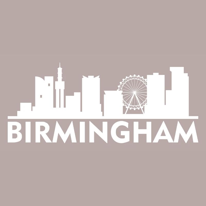 Birmingham England Skyline Geschenk Idee UK