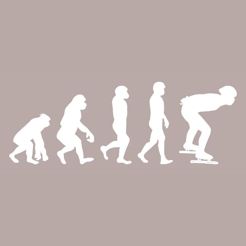 Speed Skating Ice Skater Skate Race Evolution